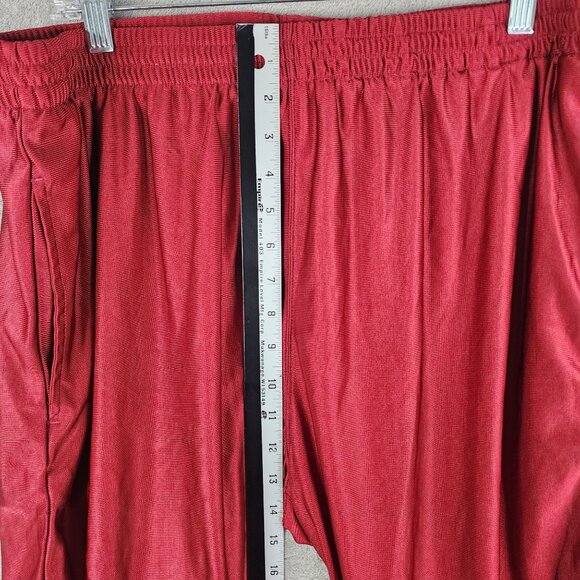 Mens Pro Edge Red Athletic Shorts Embroidered OU Logo 100% Polyester Size XL - Picture 6 of 11